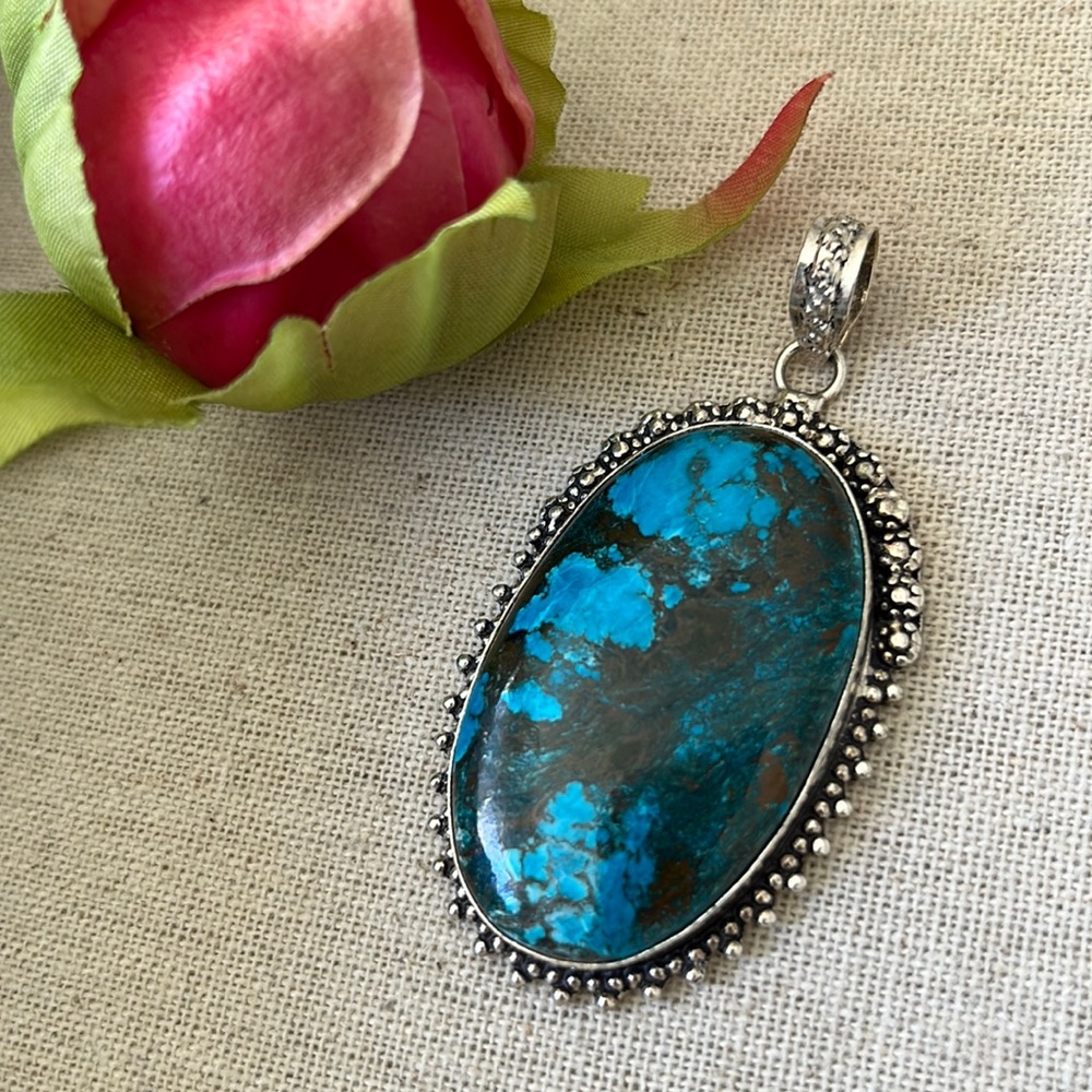 Large turquoise pendant